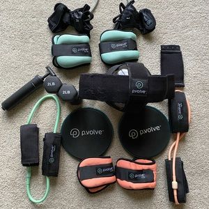 ULTIMATE P.VOLVE BUNDLE FITNESS EQUIPMENT EUC DOES NOT INCLUDING STREAMING